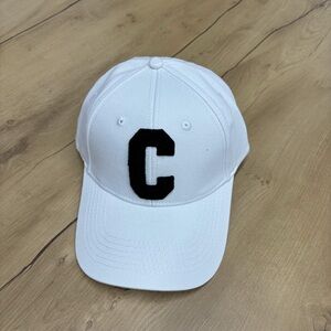 Celine white baseball cap